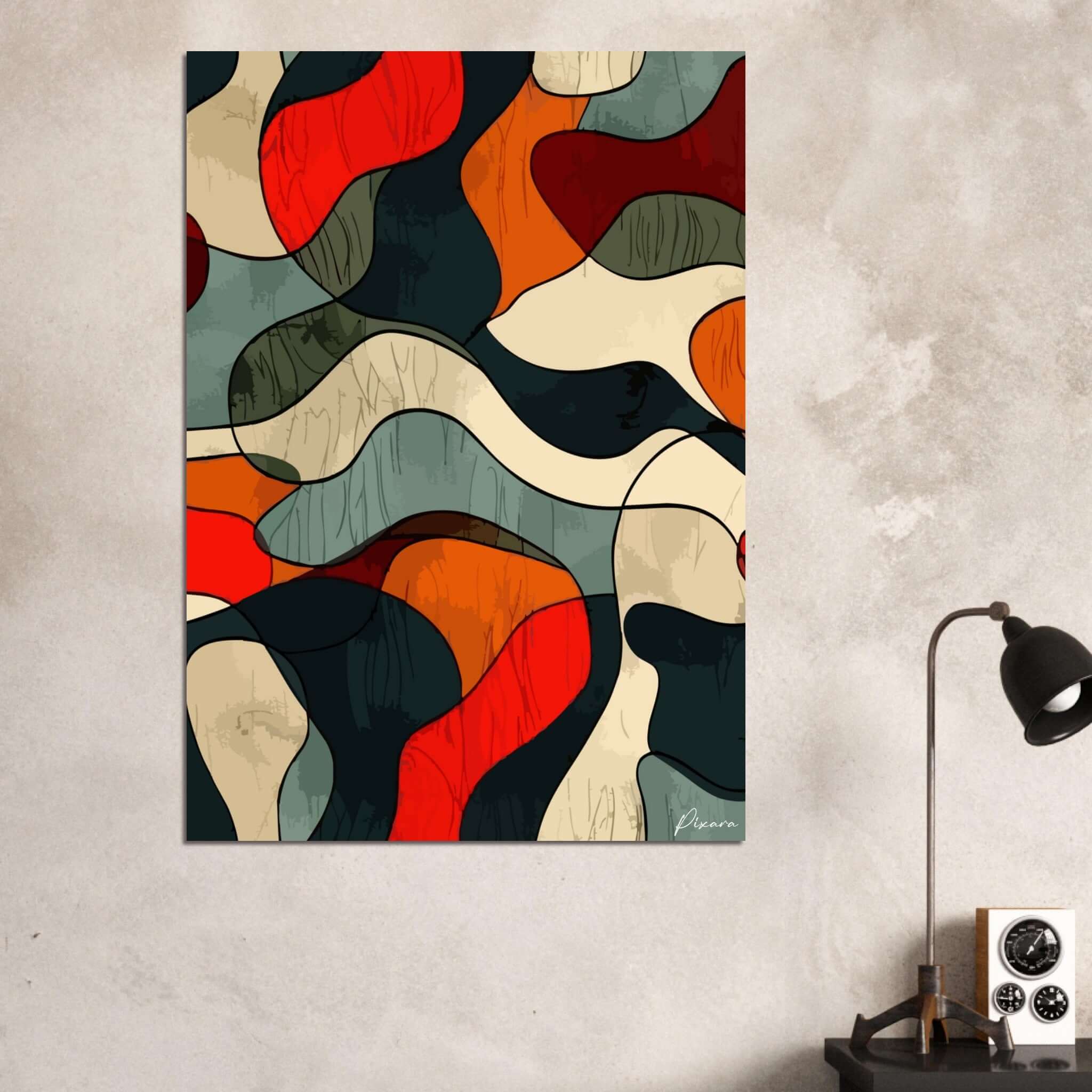 Affiche murale artistique – design | Pixara