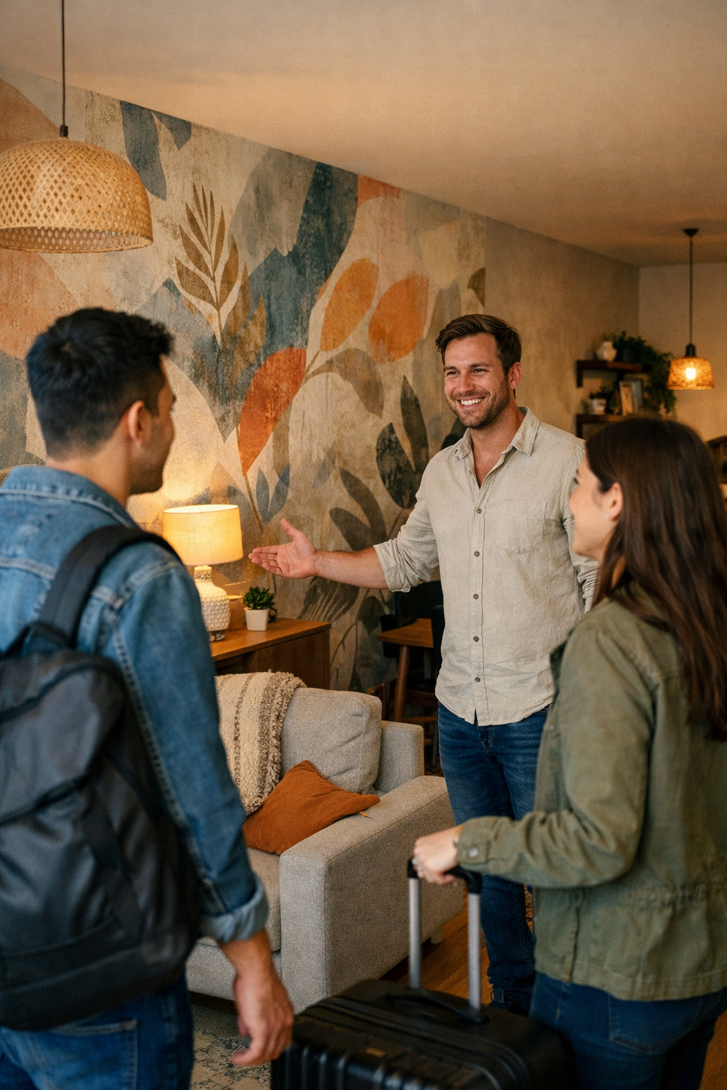 Valise rigide noire à coque dure avec une poignée rétractable et des roues