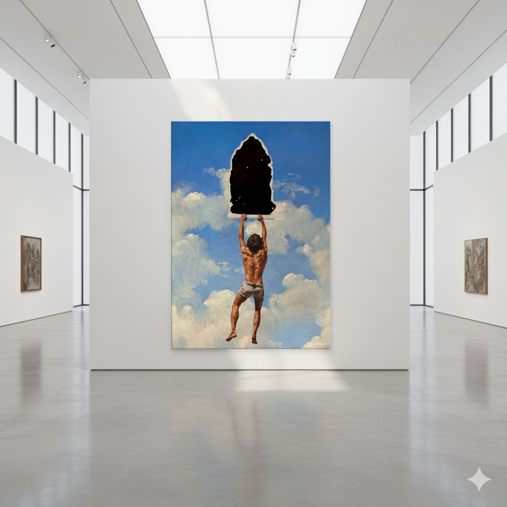 Toile artistique – La Déchirure du Ciel