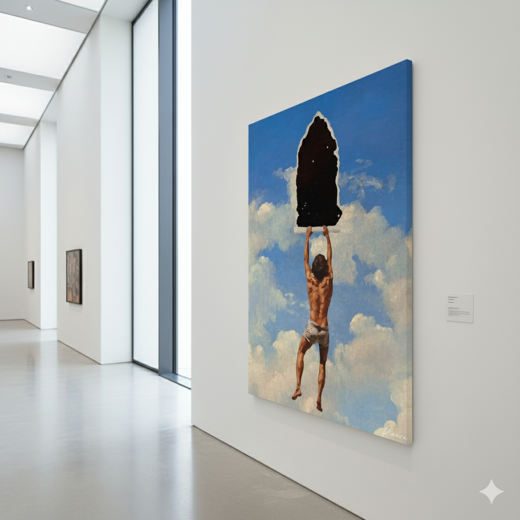 Toile artistique – La Déchirure du Ciel