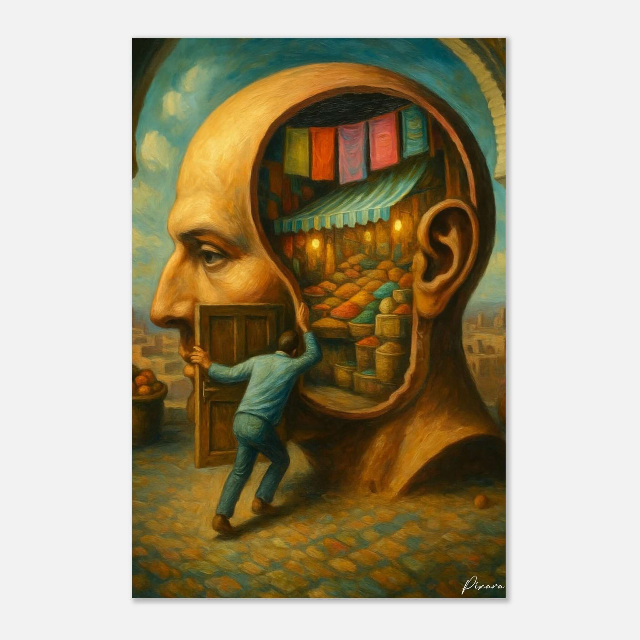 Affiche murale artistique – design | Pixara