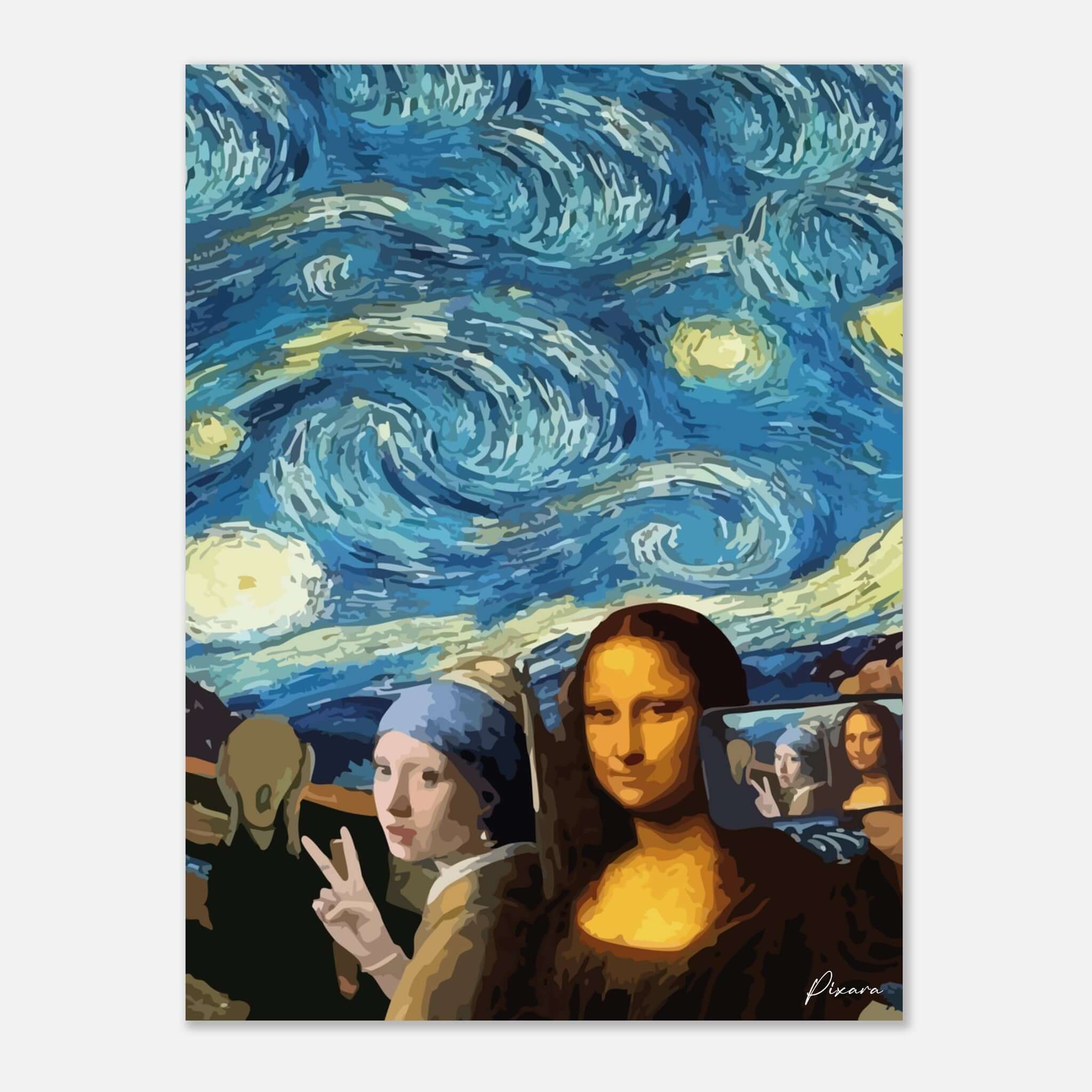 Affiche murale artistique – design | Pixara