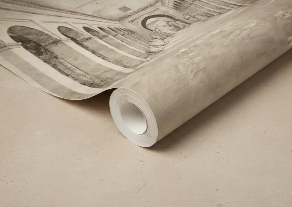 Papier Peint Panoramique Marrakech Noir & Blanc Premium | Pixara