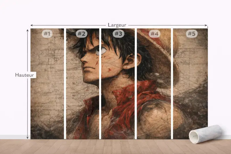 Papier Peint Panoramique Pirate Légendaire | Mur d’Accent Gaming - PIXARA - papier peints