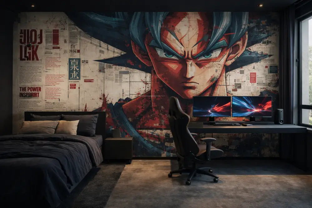 Chaise de gaming noire avec dossier haut et accoudoirs réglables