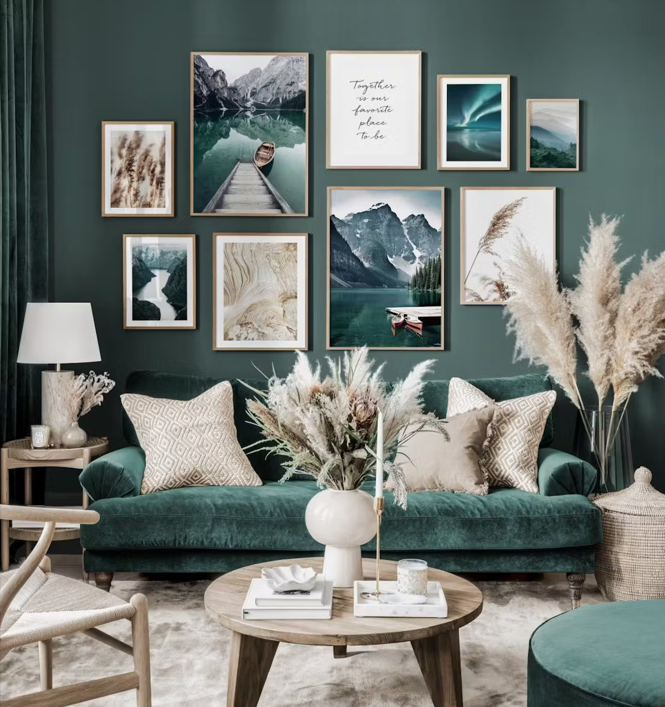 Comment associer plusieurs affiches ou toiles dans une même pièce ?