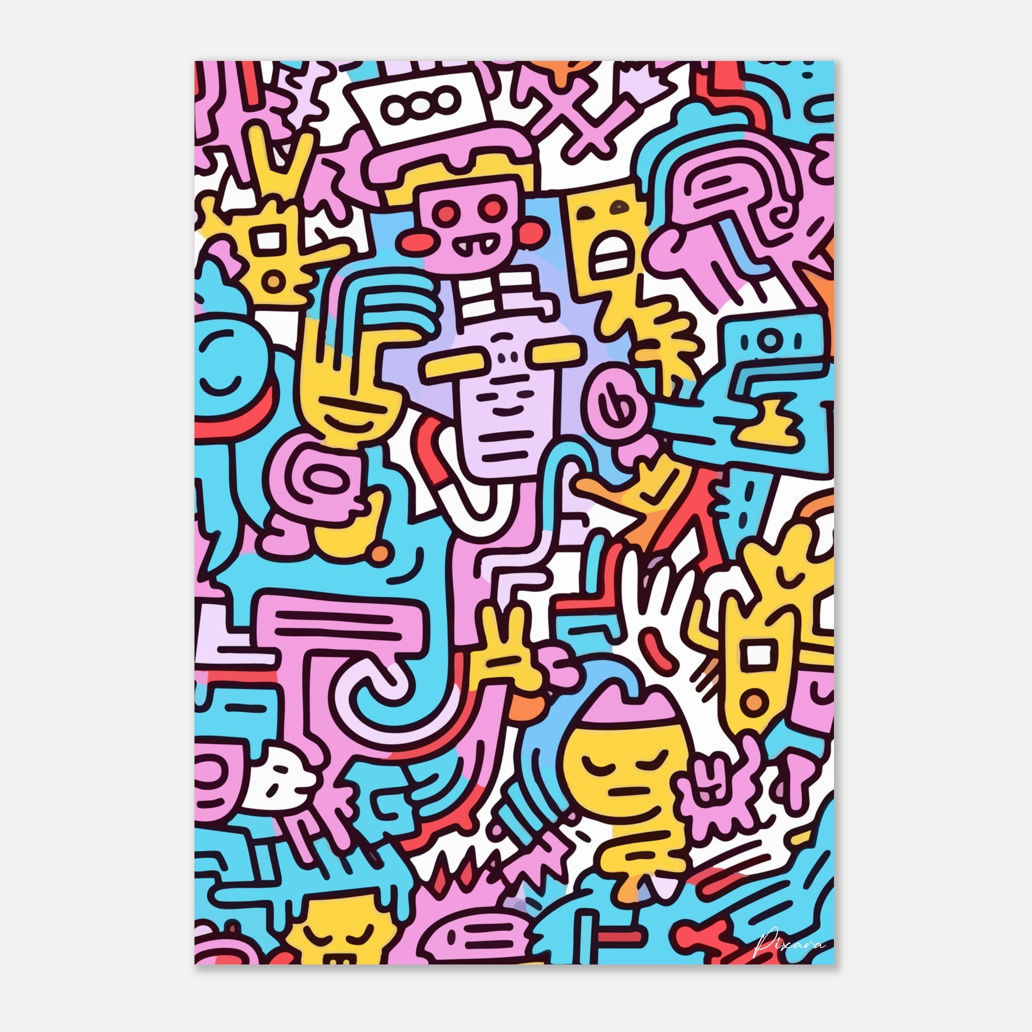 Affiche murale artistique – design | Pixara