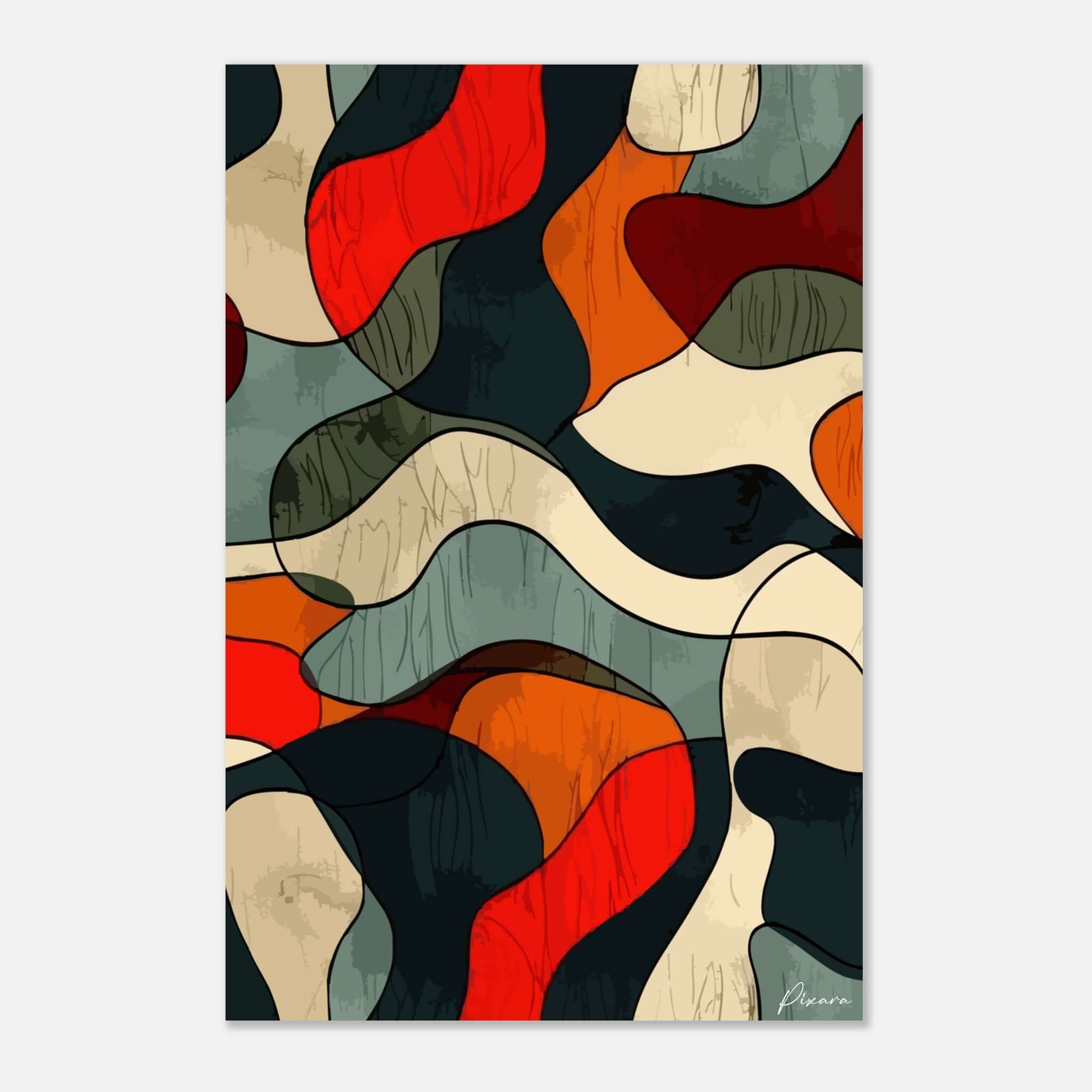 Affiche murale artistique – design | Pixara