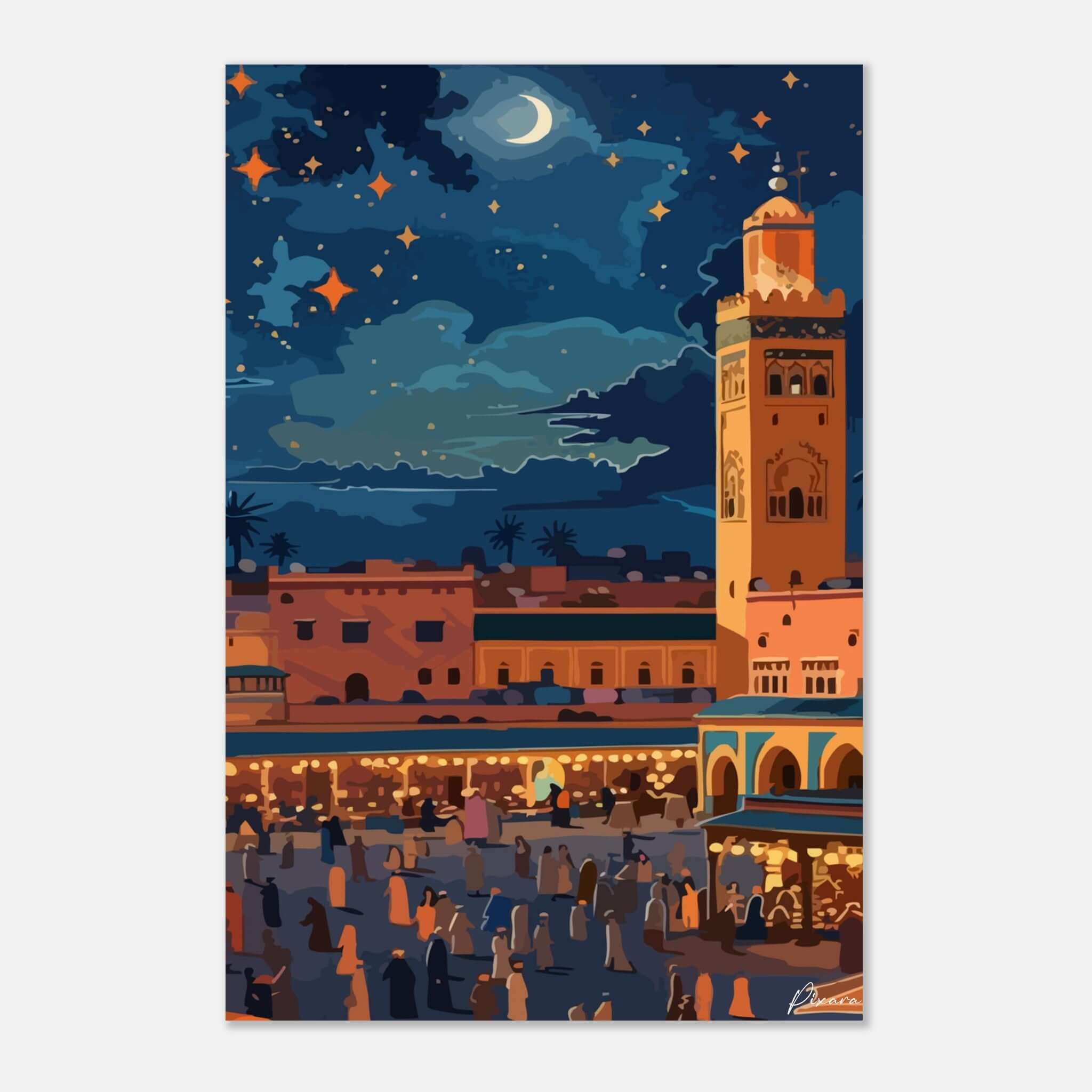 Affiche murale artistique – design | Pixara