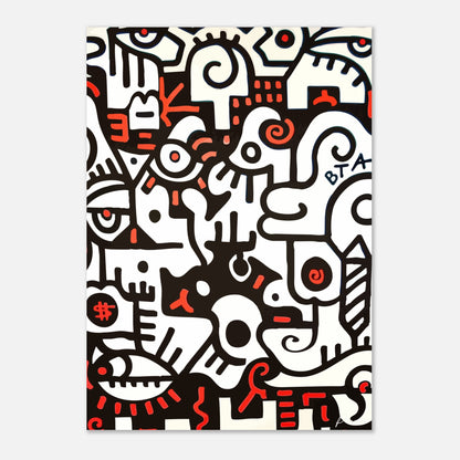 Affiche murale artistique – design | Pixara