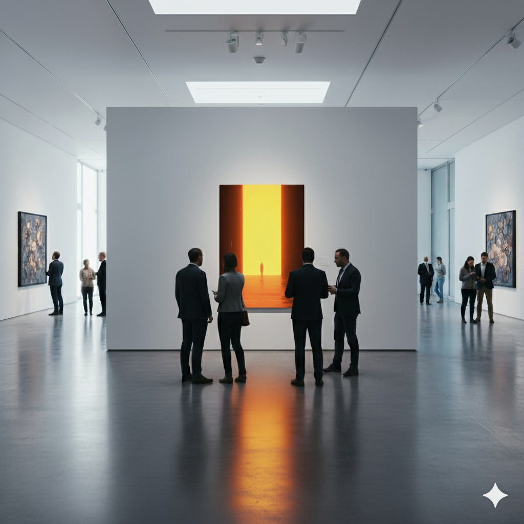 Toile neon artistique – Le Portail Solaire