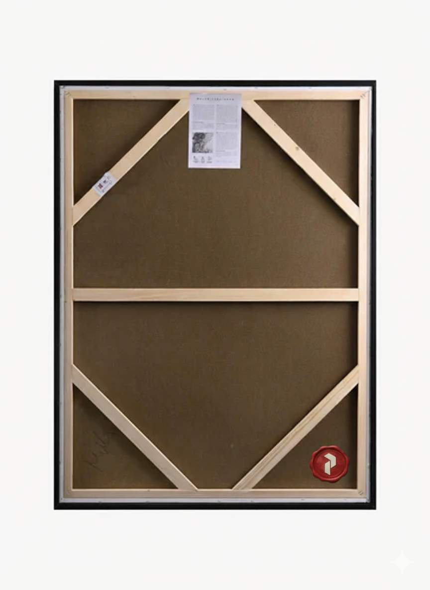 Toile en Relief – Tenir Même Quand Ça Fait Mal