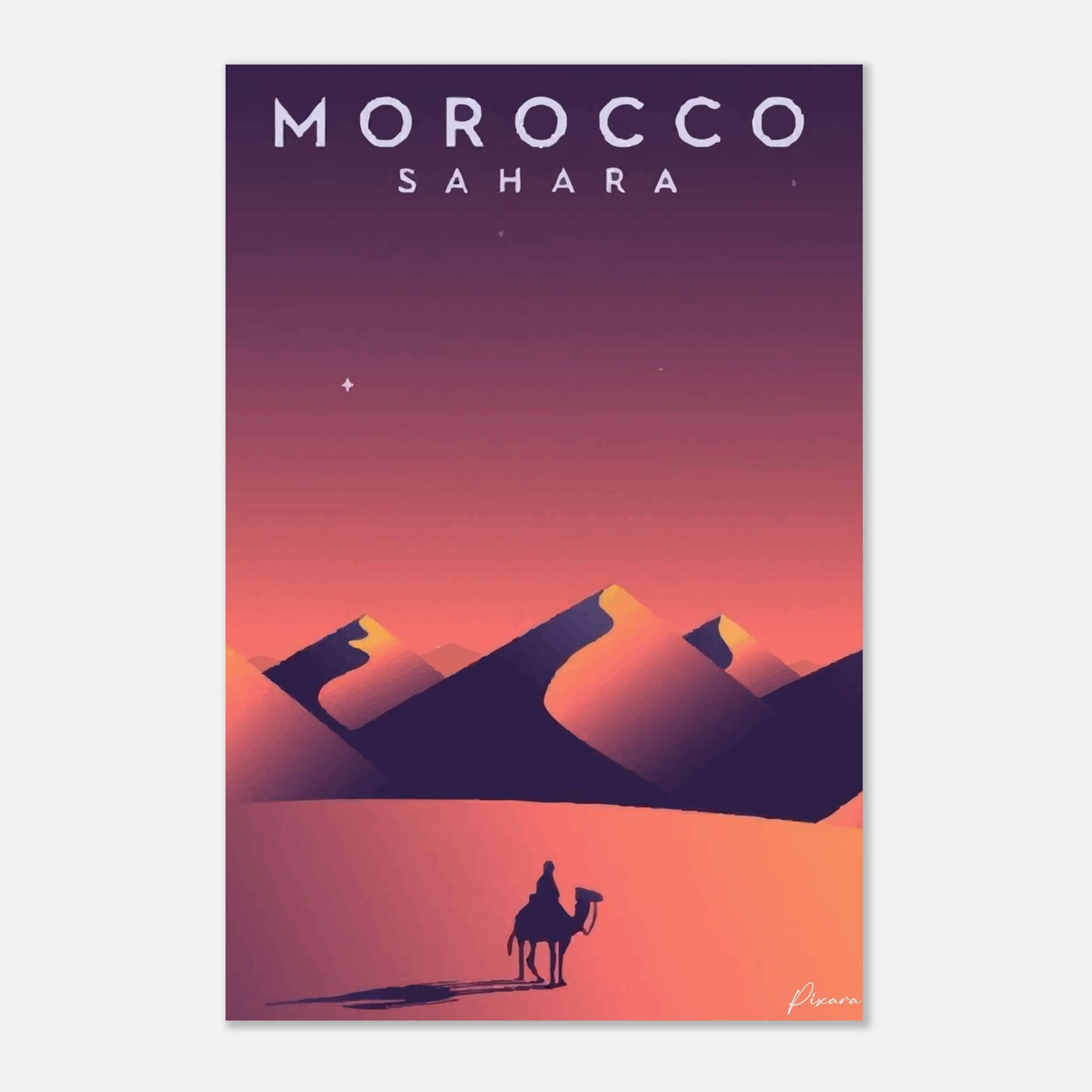 Affiche murale artistique – design | Pixara