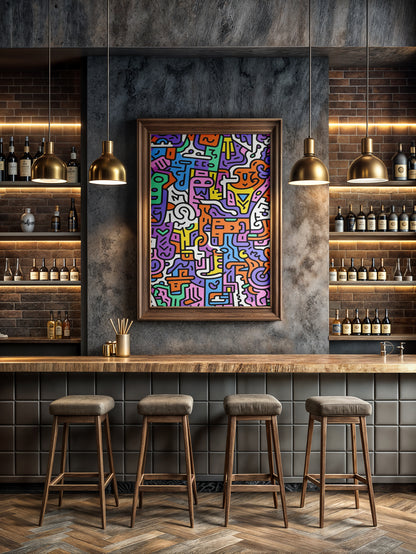 Affiche murale artistique – design | Pixara