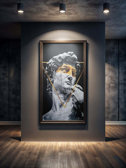 Affiche "David Révélé" – L’éveil du regard intérieur