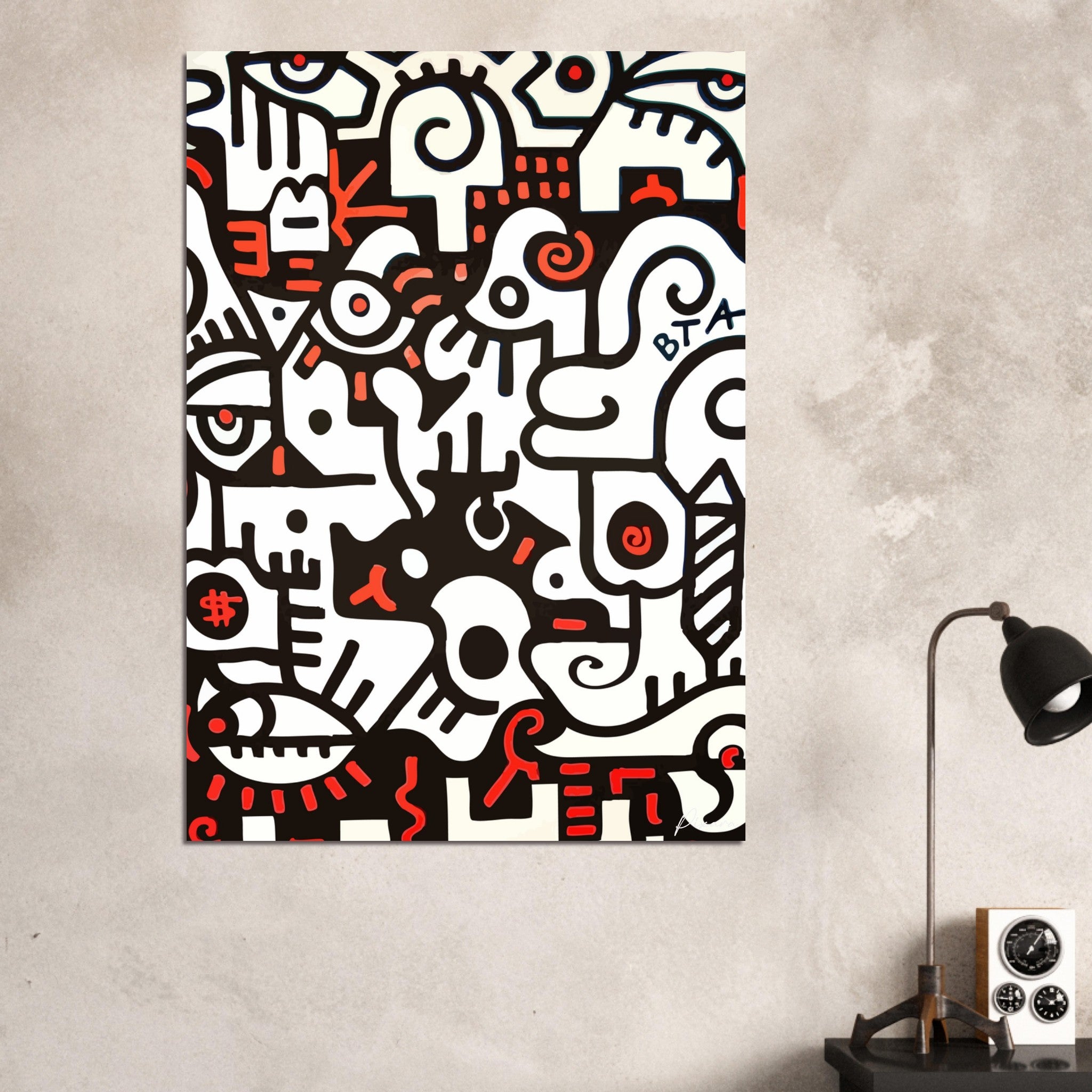 Affiche murale artistique – design | Pixara
