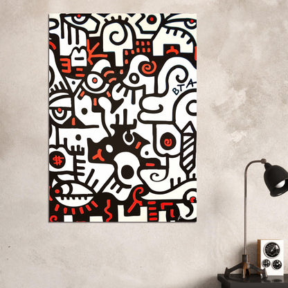 Affiche murale artistique – design | Pixara