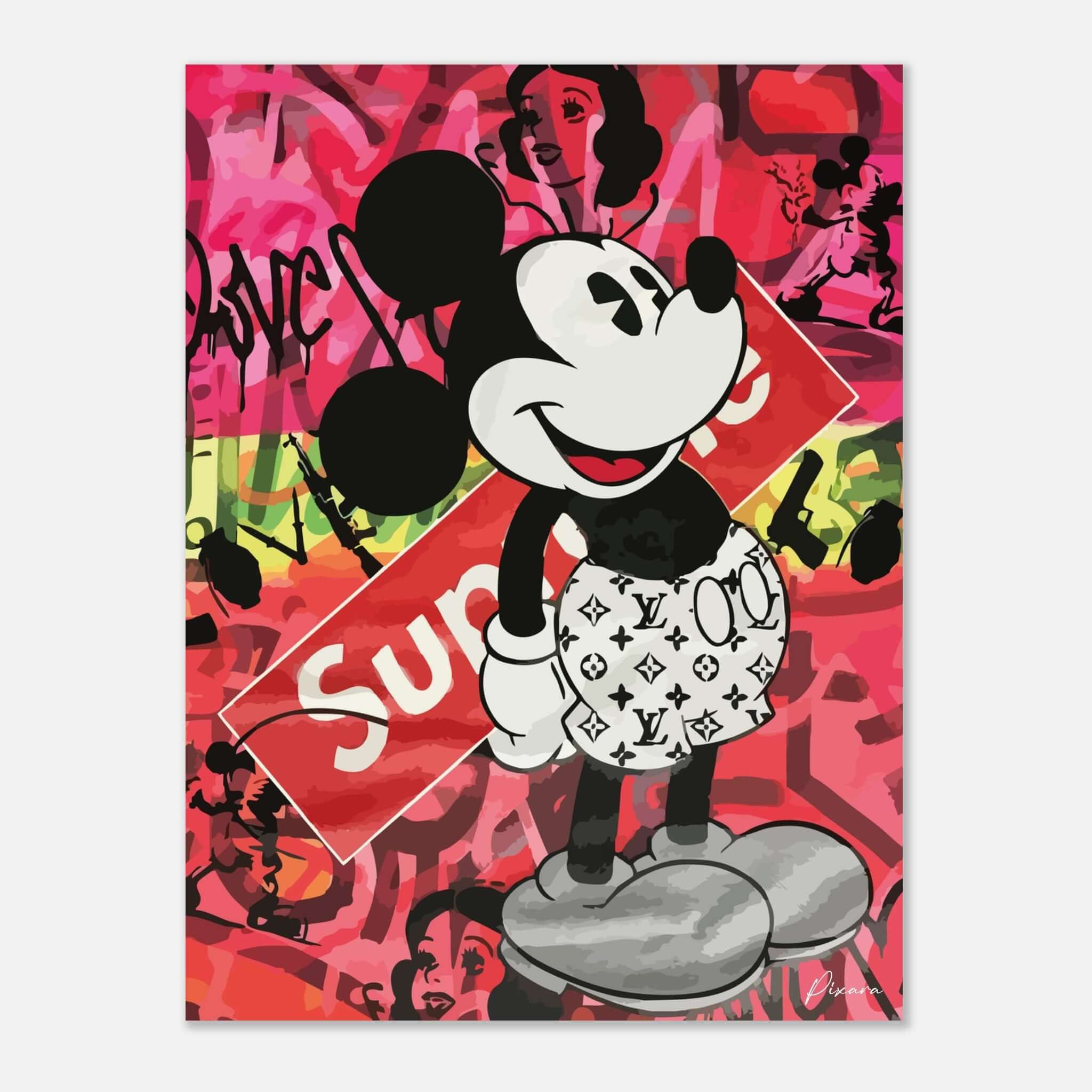 Affiche murale artistique – design | Pixara