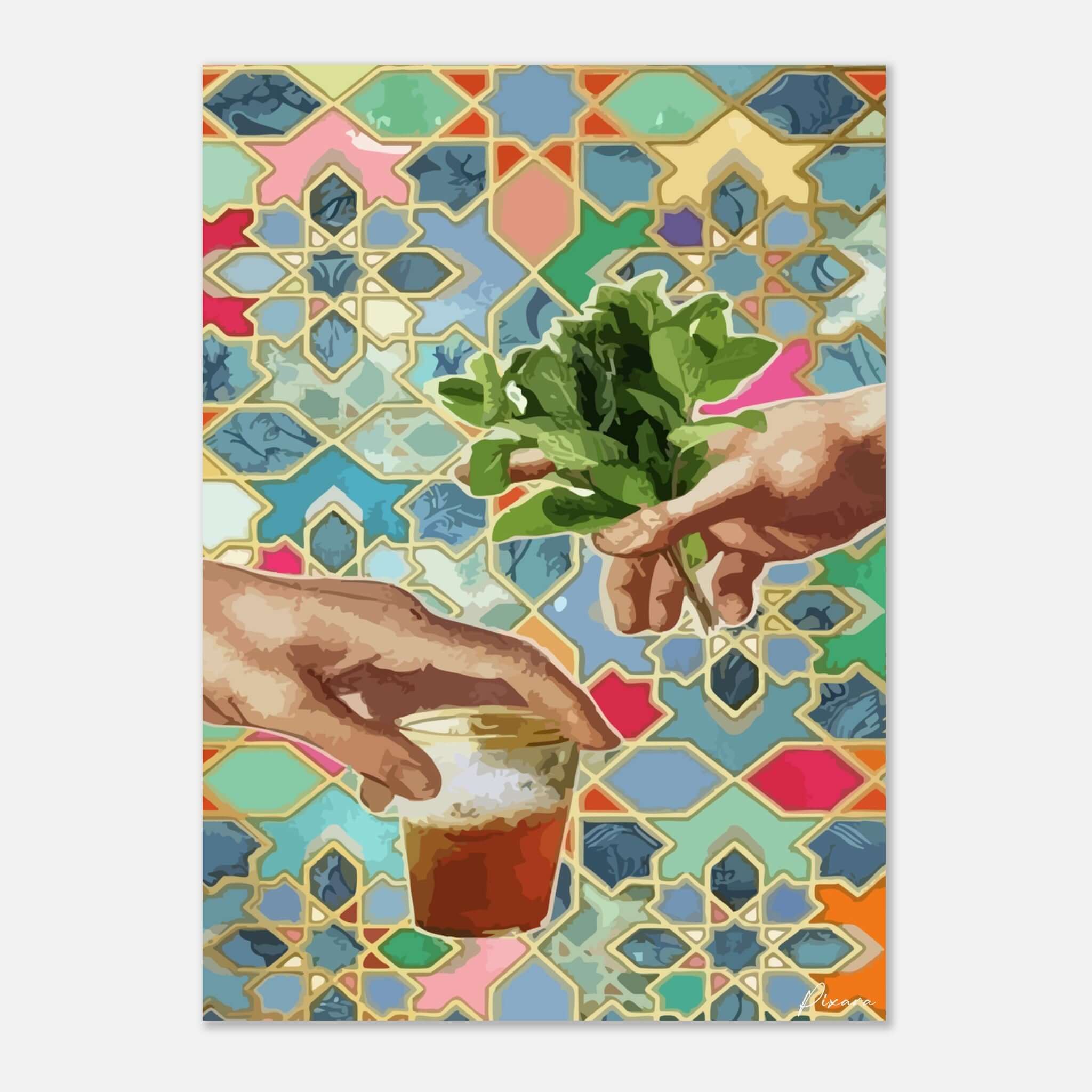 Affiche murale artistique – design | Pixara