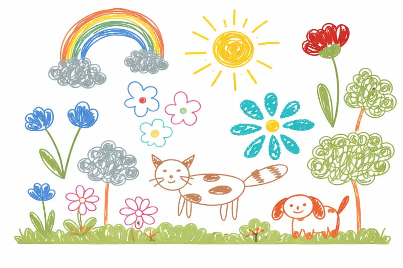 Papier Peint Panoramique Enfant: Le Jardin des Rêves - Essential 150g/m² (à encoller) - papier peints