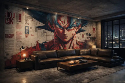 Canapé d’angle en cuir marron foncé avec un design moderne épuré et des pieds en métal minimalistes.