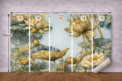 Papier Peint Panoramique Haute Couture | Mur d’Accent Luxe - PIXARA - papier peints