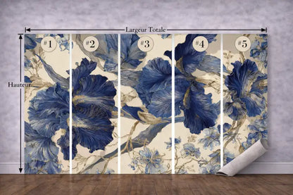 Papier Peint Panoramique Royal | Mur d’Accent Luxe - PIXARA - papier peints