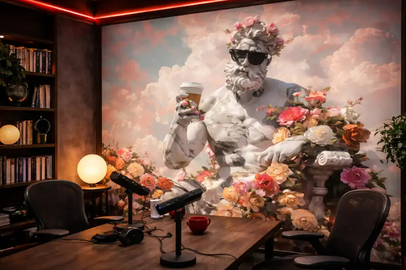 Papier Peint Panoramique Olympus Morning | Mur d’Accent Pop Culture - PIXARA - Essential 150g/m² (à encoller) - papier