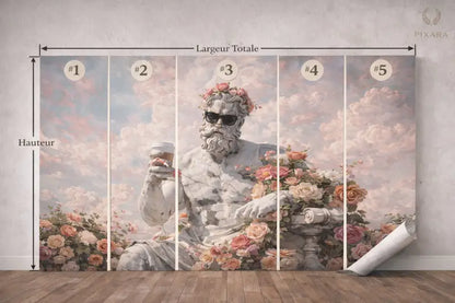 Papier Peint Panoramique Olympus Morning | Mur d’Accent Pop Culture - PIXARA - papier peints